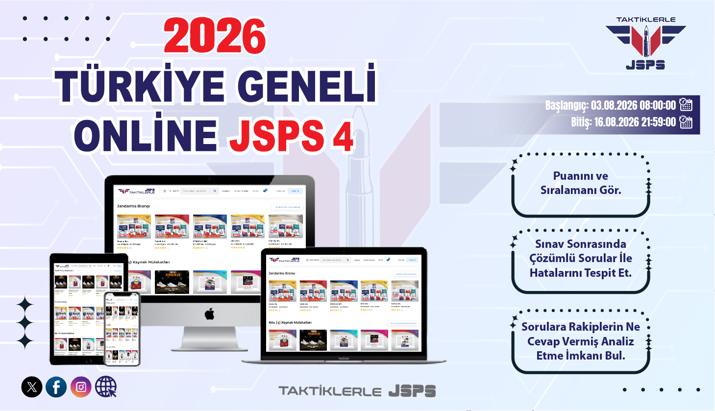 2026 Türkiye Geneli Onlıne JSPS – 4