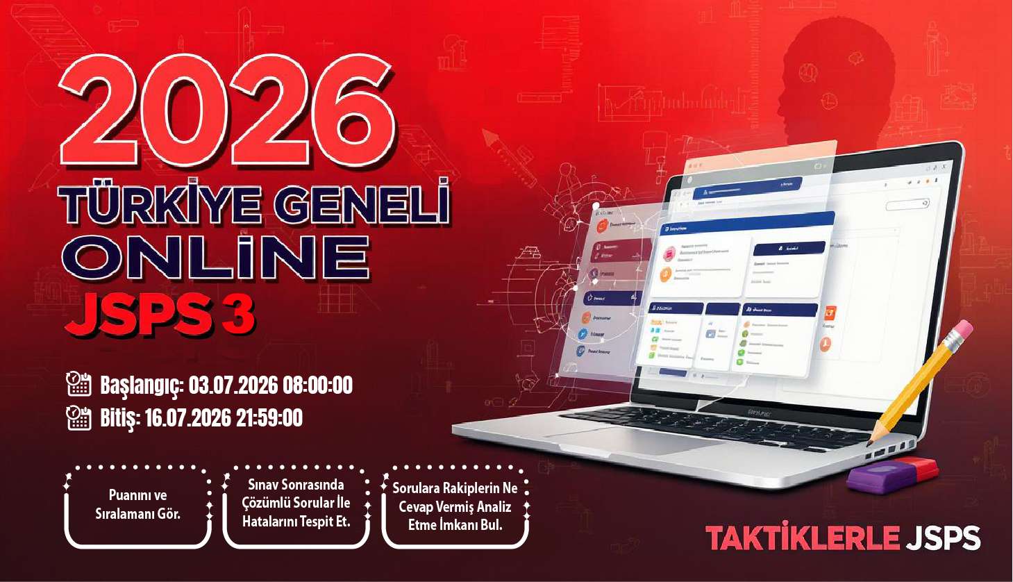 2026 Türkiye Geneli Onlıne JSPS – 3