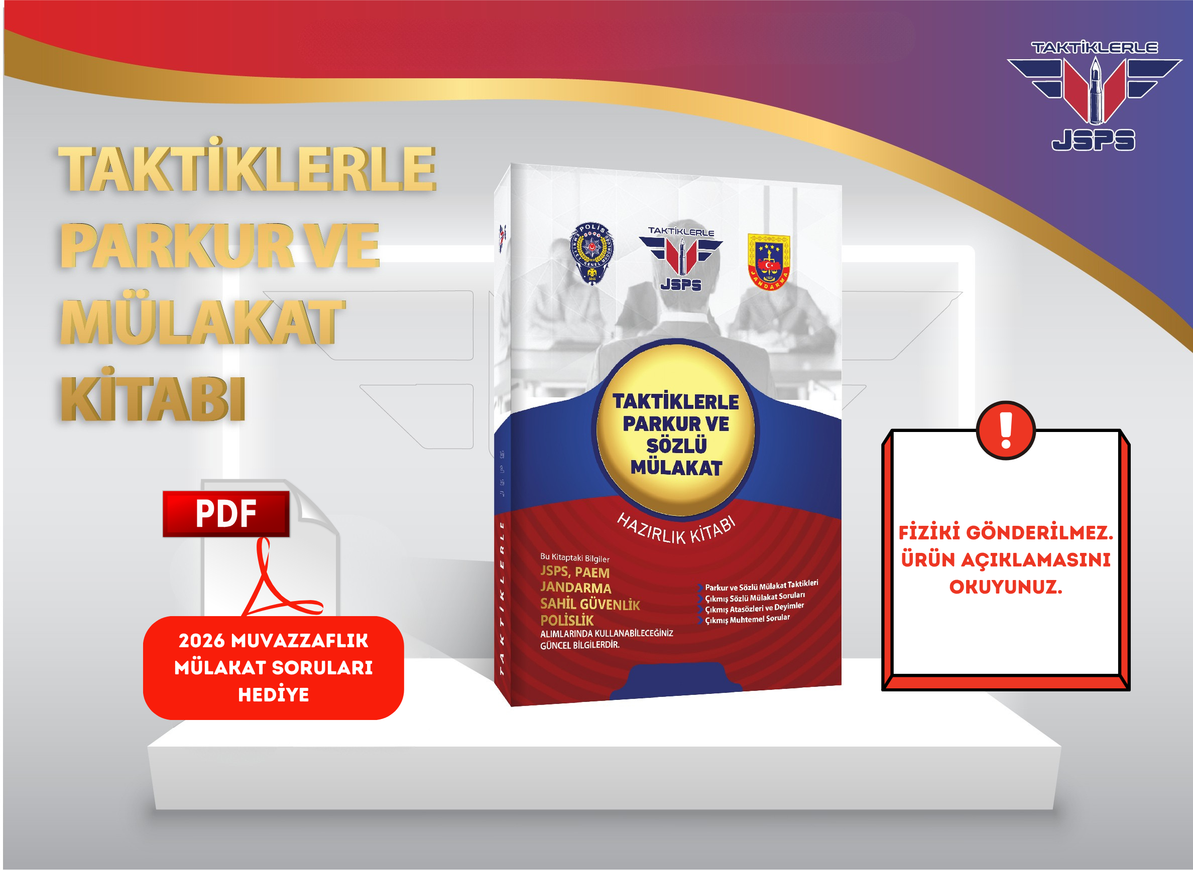 Taktiklerle Parkur ve Sözlü Mülakata Hazırlık Kitabı